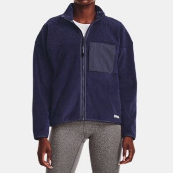 NWT Under Armour Women's UA Polartec® Maxx Full-Zip Jacket Sweatshirt - Picture 1 of 8